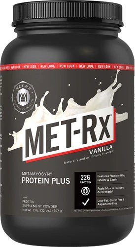 MET-Rx Metamyosyn® Protein Plus Powder Baunilha 907g - Suplemento Proteico Essencial