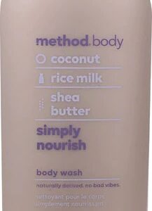 Comprar method body wash simply nourish coconut & rice milk & shea butter -- 18 fl oz preço no brasil bath & body care beauty & personal care body wash soap suplementos em oferta suplemento importado loja 89 online promoção -