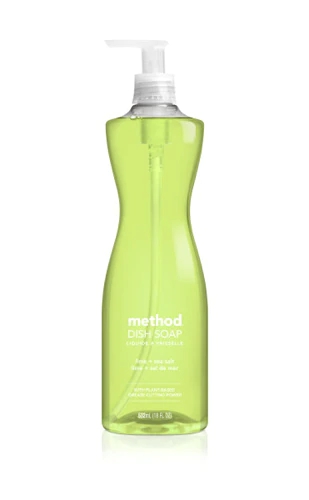 Detergente Method Limão e Sal Marinho - 532ml - Limpeza Profunda e Frescor