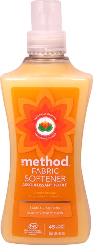 Amaciante de Roupas Method Gengibre e Manga - 1572ml (45 Cargas)