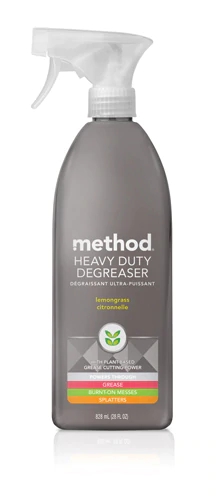 Method Heavy Duty Degreaser Oven Cleaner and Stove Top Cleanser Lemongrass Citronnelle -- 28 fl oz