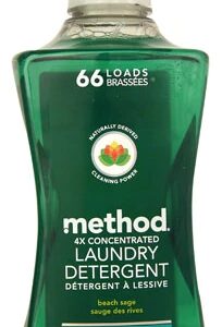 Detergente Líquido Method Beach Sage 1.58 Litros - 66 Lavagens Refrescantes