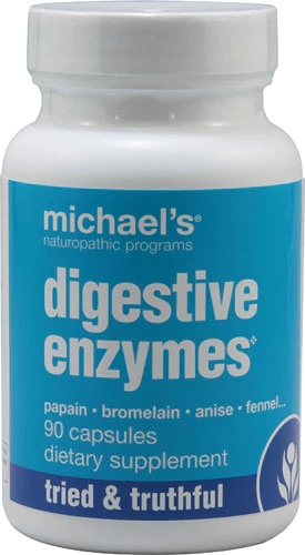 Enzimas Digestivas Michael's Naturopathic Programs - 90 Cápsulas