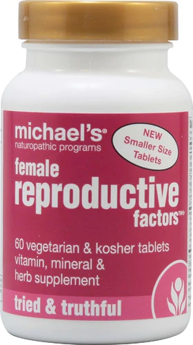 Michael's Naturopathic Programs Female Reproductive Factors - 60 Cápsulas Vegetarianas