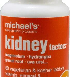 Michael's Naturopathic Kidney Factors™ - 60 Comprimidos Vegetarianos para Saúde Renal