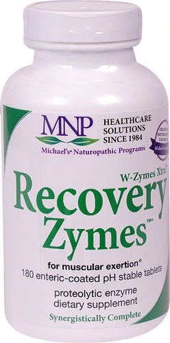 W-Zymes Xtra Recovery Zymes 180 Comprimidos - Suporte Digestivo Avançado