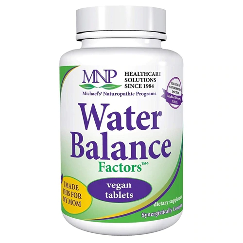 Michael's Naturopathic Programs Water Balance Factors™ 120 Tabletes Veganos