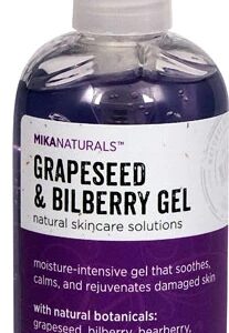 Mikanaturals Gel Anti-Idade com Semente de Uva e Mirtilo 236ml - Revitaliza e Protege a Pele