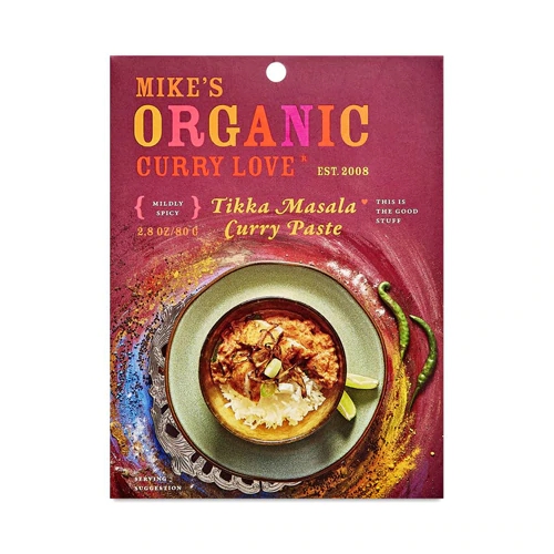 Mike's Organic Curry Love Molho Tikka Masala Orgânico - 79g