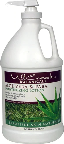 Loção Hidratante Mill Creek Botanicals Aloe Vera e PABA 1892ml – Pele Macia e Protegida