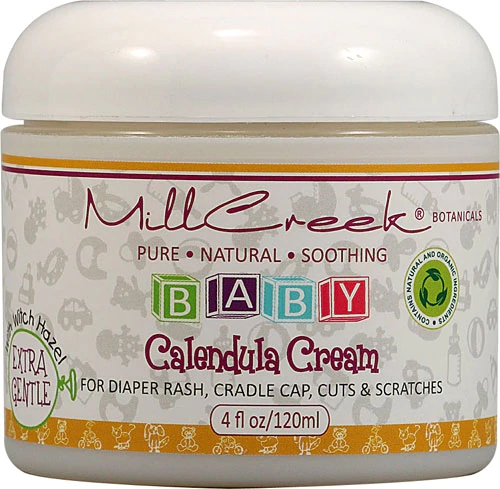 Creme de Calêndula para Bebê Mill Creek Botanicals 118ml - Suavidade Natural