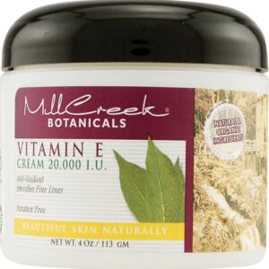 Comprar mill creek botanicals vitamin e cream -- 20000 iu - 4 oz preço no brasil beauty & personal care facial skin care moisturizers suplementos em oferta suplemento importado loja 45 online promoção -