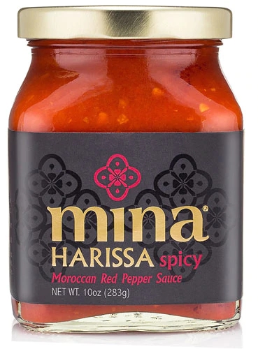 Molho de Pimenta Vermelha Marroquino Mina Harissa Picante - 283g