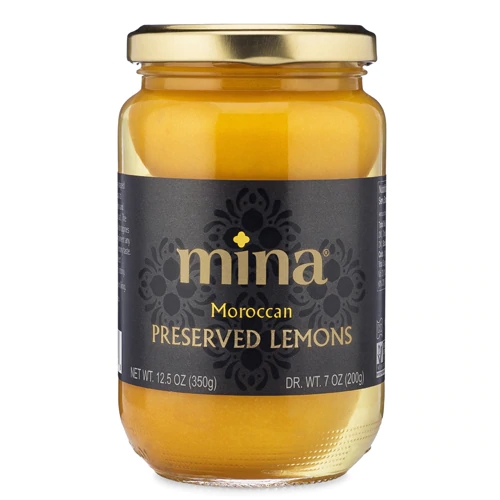 Limão Marroquino em Conserva Mina - Pote 355g | Sabor Autêntico e Versátil