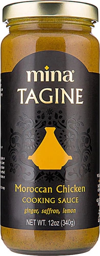 Mina Tagine Moroccan Cooking Sauce Chicken -- 12 oz