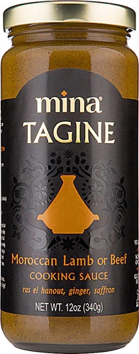 Molho para Cozinha Marroquina Mina Tagine Cordeiro ou Boi 340g