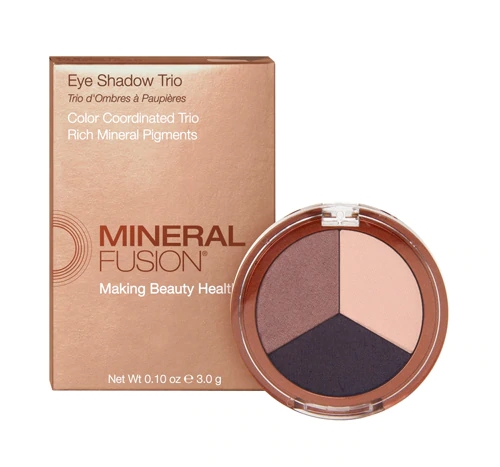 Mineral Fusion Trio de Sombras para Olhos Density - 2.8g - Maquiagem Hipoalergênica