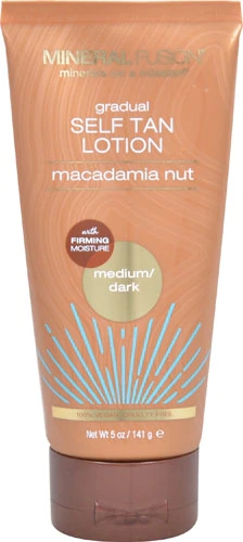 Mineral Fusion Loção Autobronzeadora Gradual Macadâmia Média/Escura - 140g