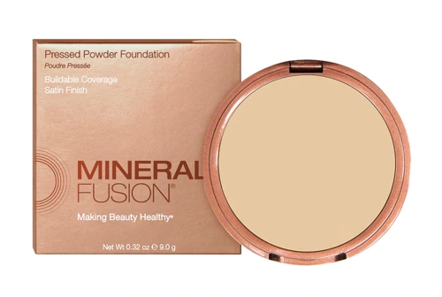 Mineral Fusion Pó Compacto Cor Olive 1 - Base Vegana 10g