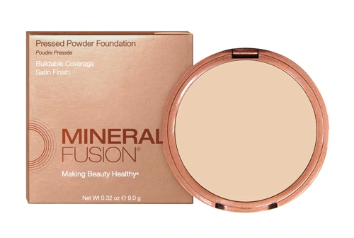 Mineral Fusion Pó Compacto Base Warm 1 - 9g - Pele Radiante e Uniforme