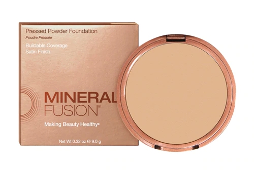 Mineral Fusion Pressed Powder Foundation Warm 3 -- 0.32 oz