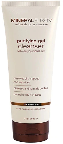 Mineral Fusion Limpador Facial Gel Purificante 207ml - Pele Radiante e Saudável