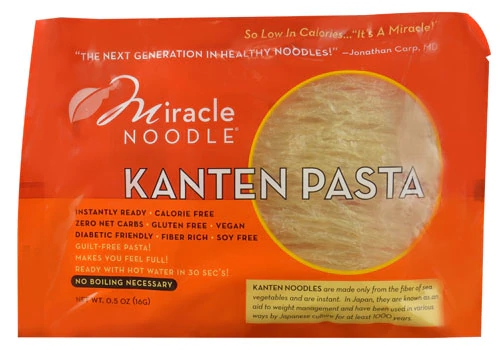 Miracle Noodle Kanten Massa Sem Glúten 14g - Leveza e Saúde no Seu Prato