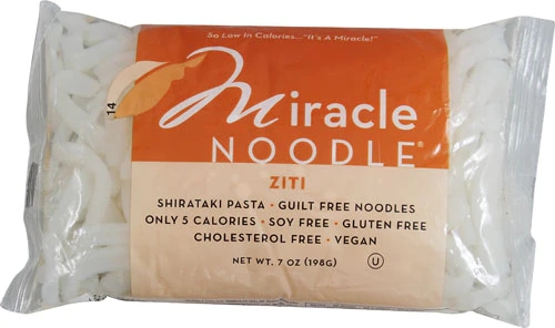 Miracle Noodle Massa Shirataki Ziti - 200g: Sabor Autêntico Sem Culpa
