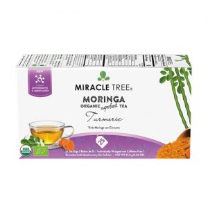 Comprar miracle tree organic moringa superfood tea turmeric -- 25 tea bags preço no brasil beverages black tea food & beverages suplementos em oferta tea suplemento importado loja 13 online promoção -