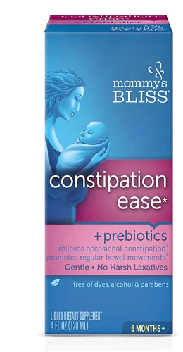 Mommy's Bliss Alívio de Constipação Líquido com Prebióticos para Bebês +6 Meses - 120ml