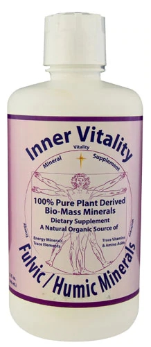 Morningstar Minerals Minerais Fulvic-Húmicos 946ml para Vitalidade Interior