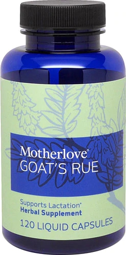 Motherlove Goat's Rue 120 Cápsulas Líquidas - Suporte para Lactação e Bem-Estar
