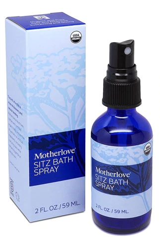 Spray Banho de Assento Motherlove - 57g: Alívio Natural para o Pós-Parto e Conforto Íntimo