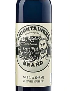 Mountaineer Brand Beard Wash WV Citrus & Spice -- 8 fl oz