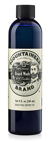 Mountaineer Brand WV Timber Beard Wash 237ml - Limpeza Profunda e Perfume Amadeirado
