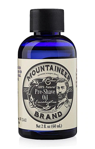 Óleo Pré-Barba Mountaineer Brand Eucalipto - 60ml: Preparação e Conforto para Pele Masculina