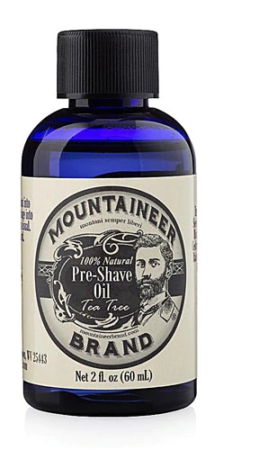 Óleo Pré-Barba Mountaineer Tea Tree 59ml - Pele Protegida e Hidratada