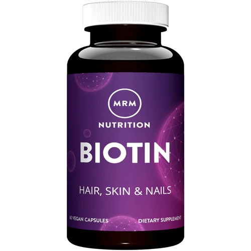 MRM Biotin 5mg - 60 Cápsulas Vegetarianas - Suplemento Essencial