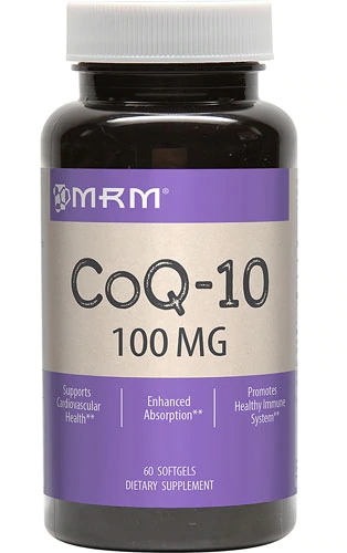 MRM CoQ-10 100mg - 60 Cápsulas Softgel: Energia e Antioxidante para Sua Saúde