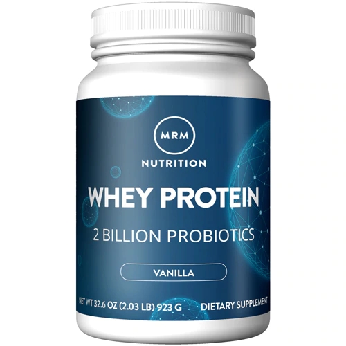 MRM Natural Whey Protein Rico Baunilha - 921g - Pura Energia e Recuperação