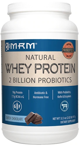 MRM Whey Protein Sabor Chocolate Holandês - 916g - Leite e Proteína