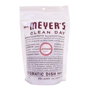 Detergente para Máquina de Lavar Louça Mrs. Meyer's Clean Day Lavender - 20 Pastilhas (260g)
