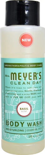 Sabonete Líquido Mrs. Meyer's Clean Day Manjericão 473ml - Limpeza Revigorante