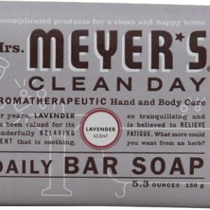 Sabonete em Barra Mrs. Meyer's Clean Day Lavanda 150g - Higiene Diária e Bem-Estar