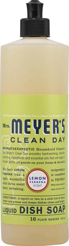 Detergente Líquido Mrs. Meyer's Clean Day® Lemon Verbena 473ml - Limpeza Suave e Perfumada