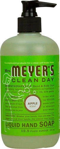 Sabonete Líquido Mrs. Meyer's Clean Day Maçã 370ml - Limpeza Refrescante e Aroma Natural