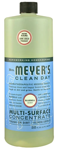 Limpador Multiuso Concentrado Mrs. Meyer's Clean Day Bluebell 946ml - Aroma Floral Refrescante