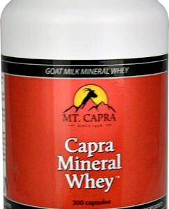 Mt. Capra Mineral Whey 300 Cápsulas - Nutrição Suplementar de Qualidade