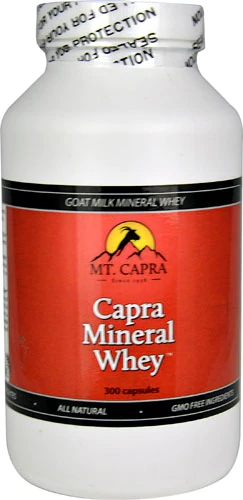 Mt. Capra Mineral Whey 300 Cápsulas - Nutrição Suplementar de Qualidade