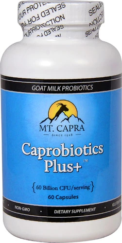 Mt. Capra Caprobiotics Plus+™ 60 Bilhões CFU - 90 Cápsulas - Probióticos para Saúde Digestiva